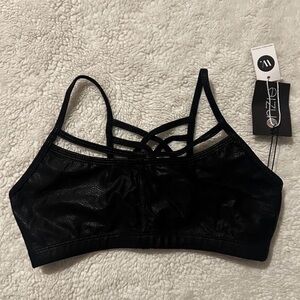 Black Strappy Bralette